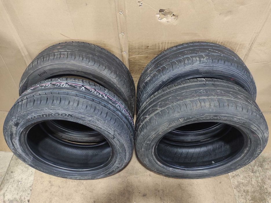 НОВІ Літні Шини Hankook ventus prime 205\55 R16 3 шт із запасок!
