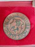 Medal PRL Godło Tarnowskich Gór prasowana miedź