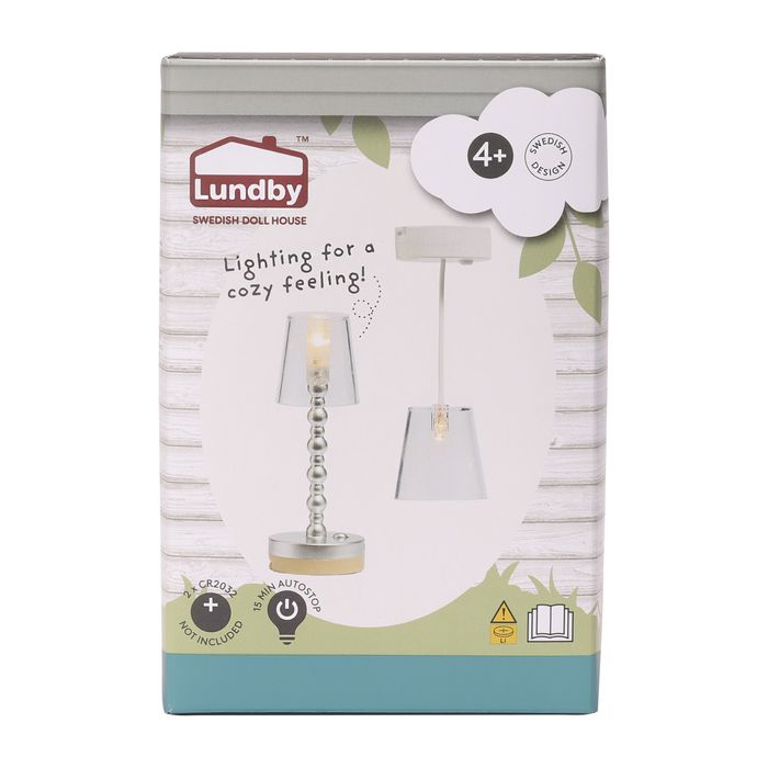 Oświetlenie domku dla lalek zestaw, wyposażenie, lampy Lundby