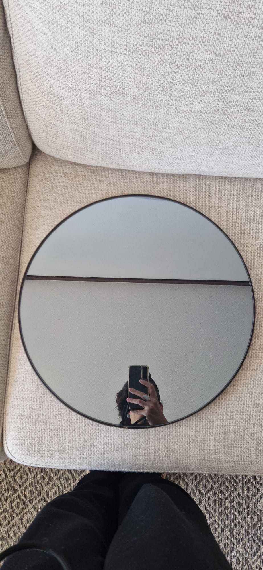 Espelho redondo ZARA HOME, como novo!