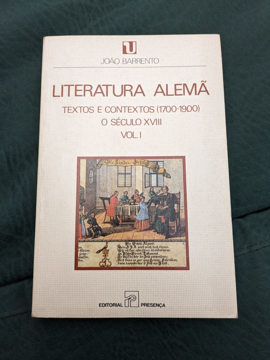 Livro ”Literatura Alemã - Textos e Contextos" - Vol. I