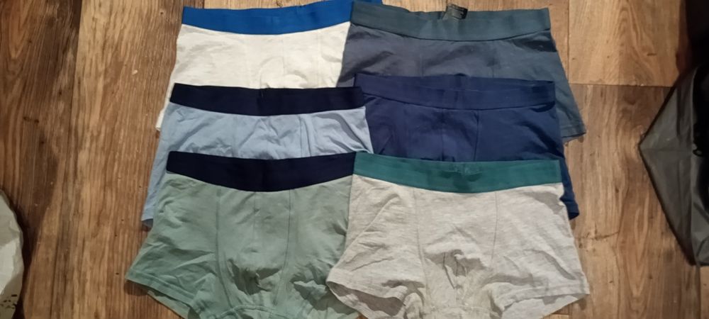 6szt H&M bokserki chłopiece 164/170
