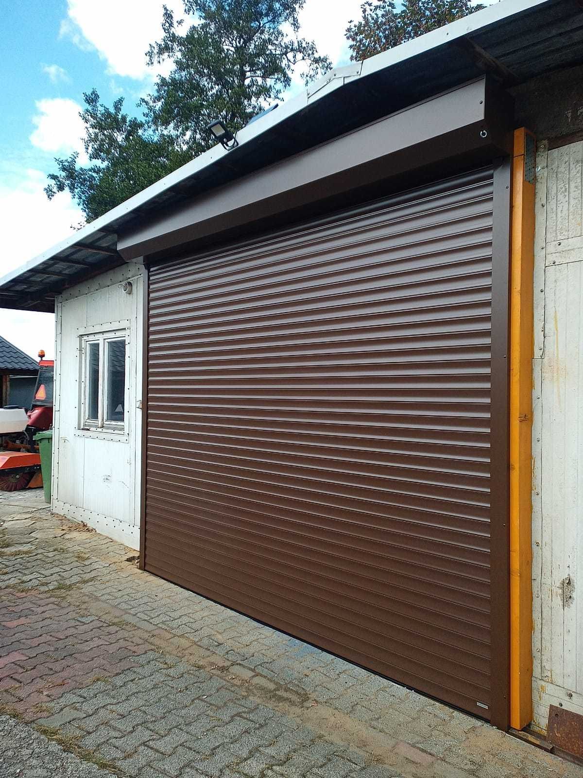 Brama rolowana garażowa PA77