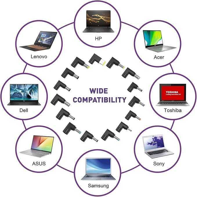 90W uniwersalny zasilacz do laptopa adapter