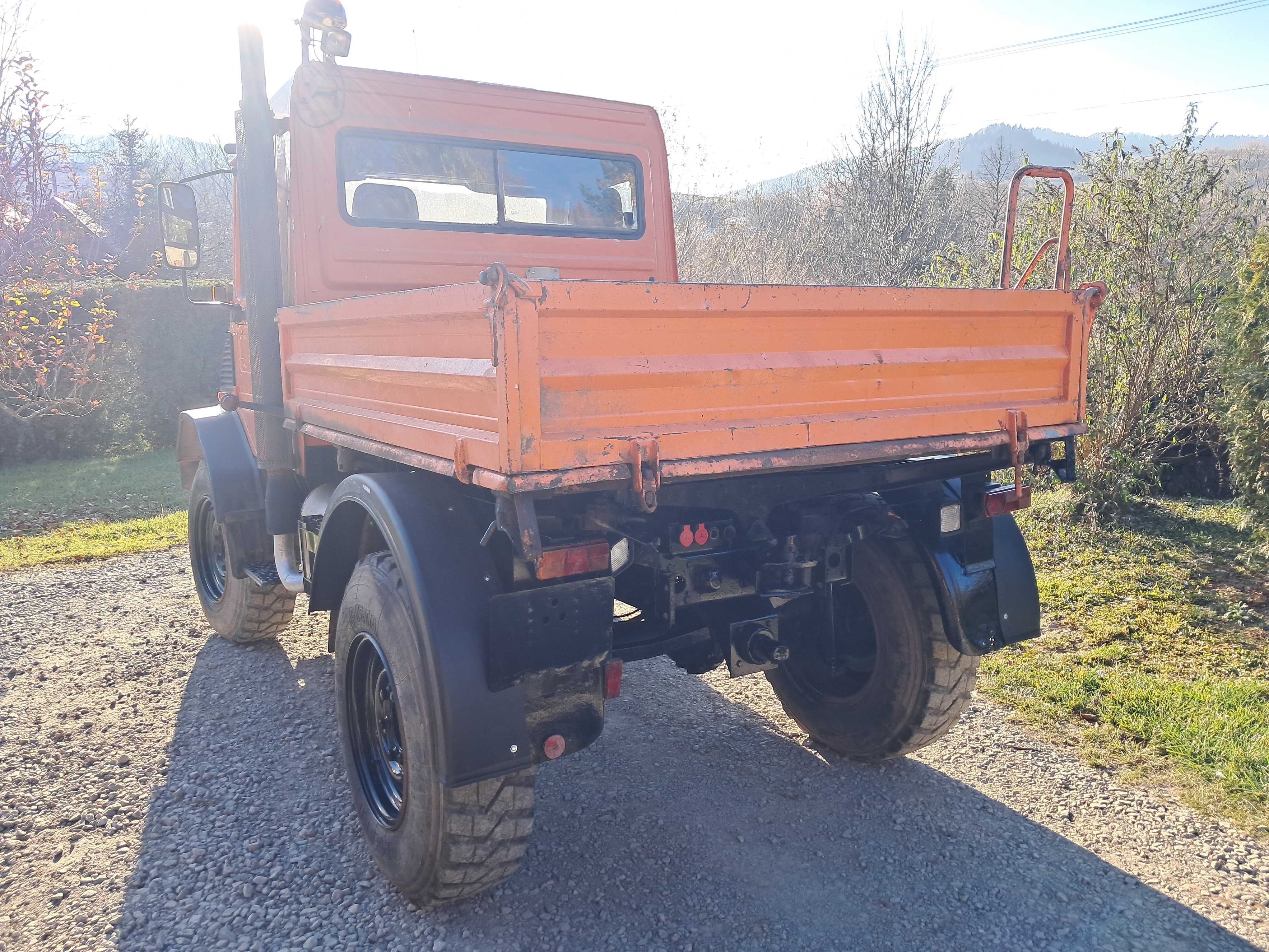 Mercedes - Benz Unimog 418 U90 4x4 wywrotka specjalny