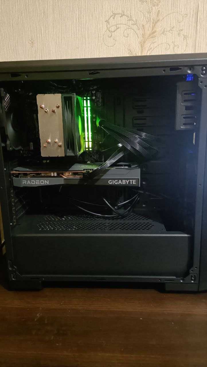 ПК Ryzen 5 5500 + Gigabyte RX 6600 EAGLE 8GB