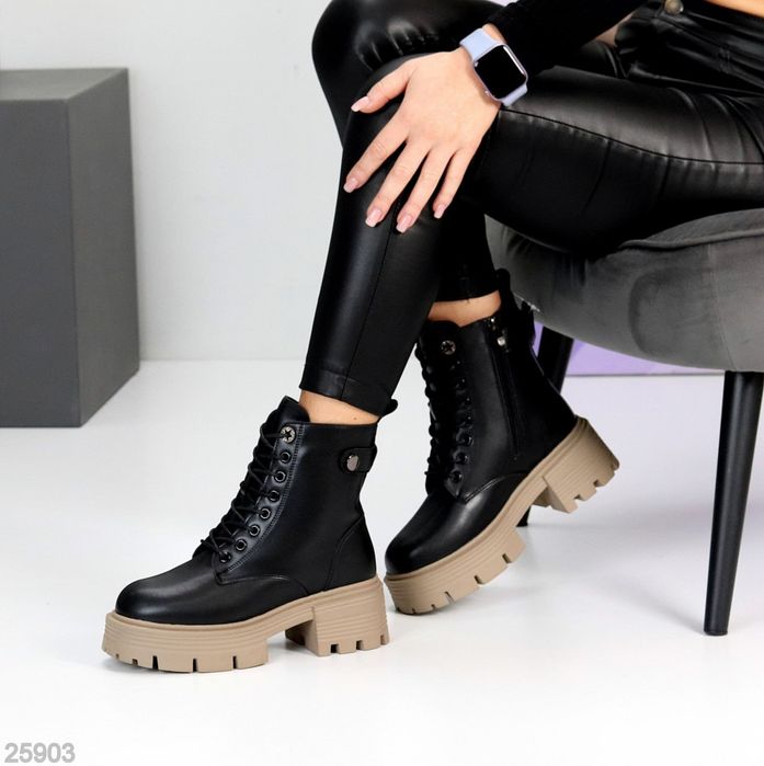 Черевики жіночі зимові з натуральної  шкіри