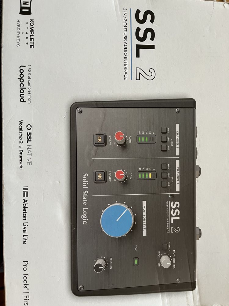 Nowy SSL 2 interface audio