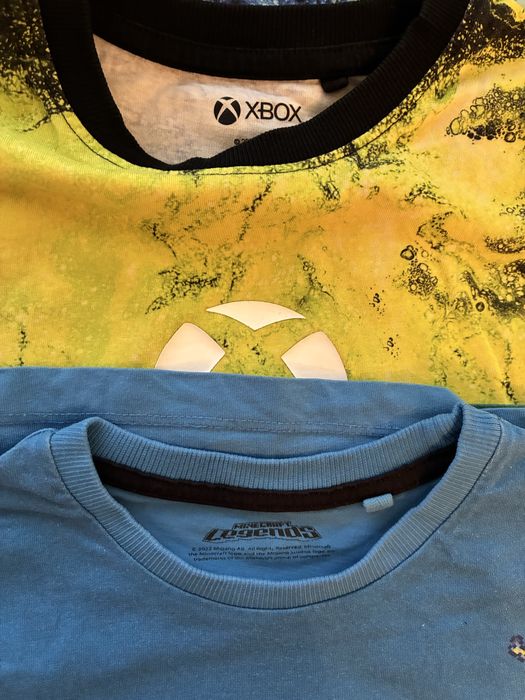 T-shirt 9 sztuk 122-130 Xbox Zara Minecraft Nike