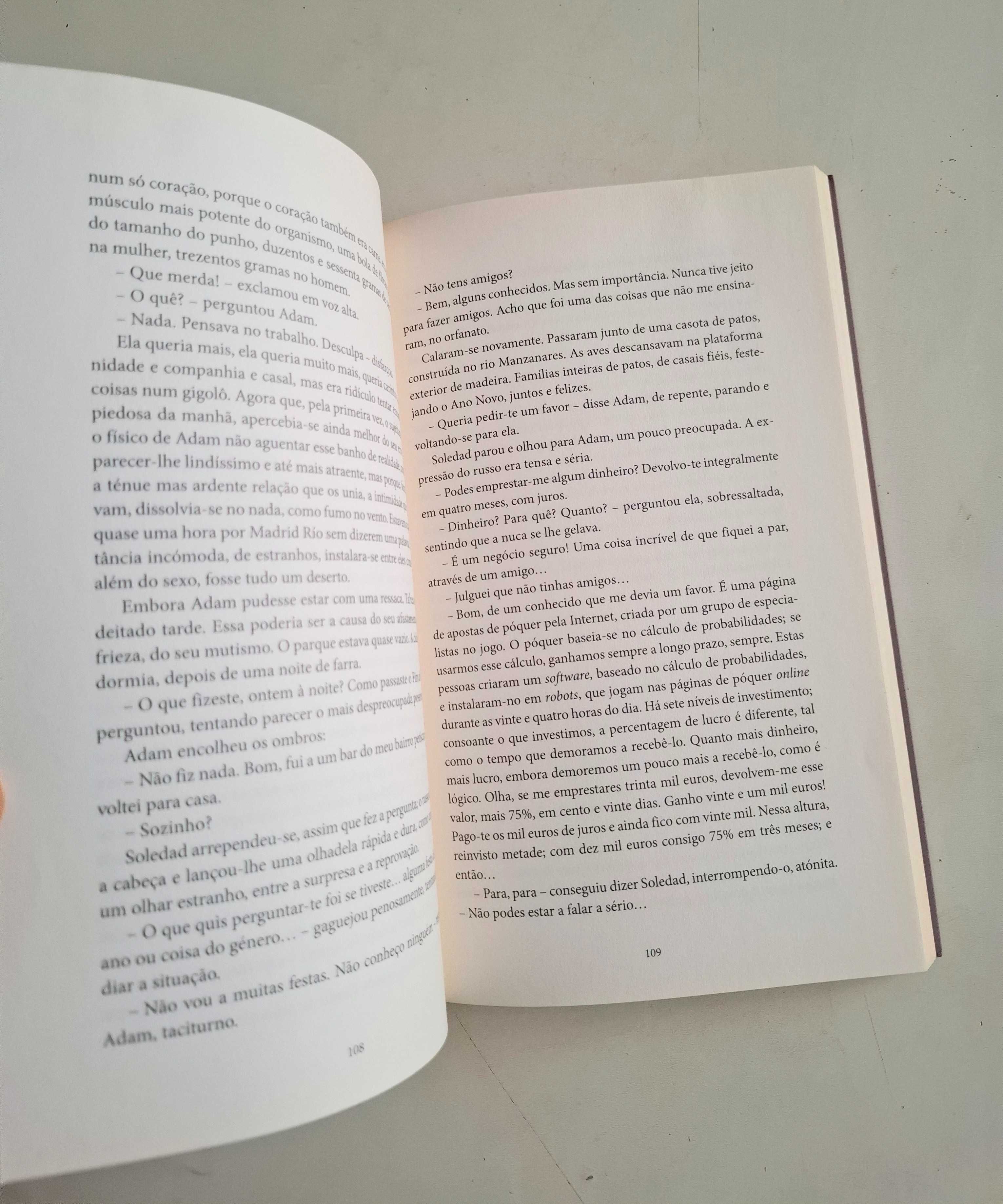 Livro "A Carne" de Rosa Montero