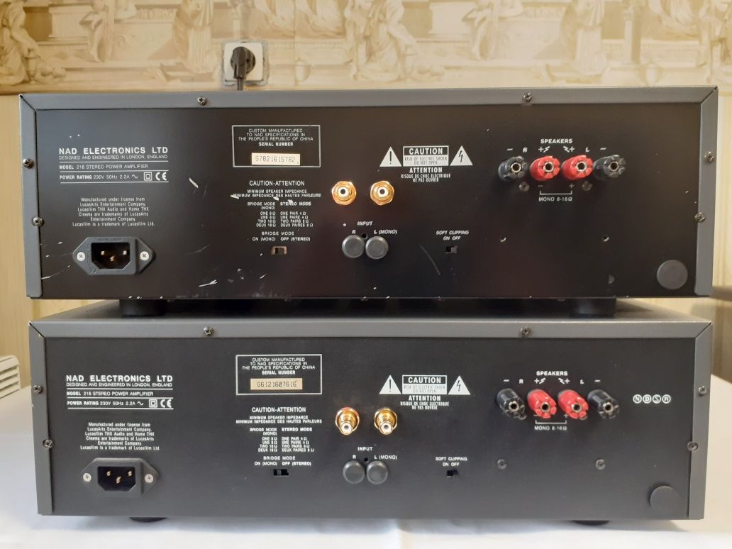 Усилители Nad 216 thx 2 шт.