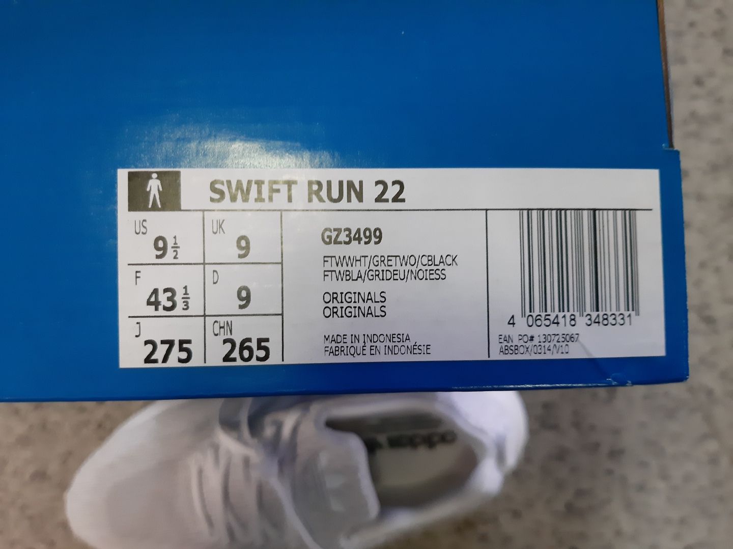 Buty ADIDAS Swift Run 22, kilka rozmiarów