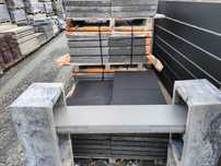 Taboret ławka siedzisko pustak beton ogrodzenie płyta tarasowa ogród