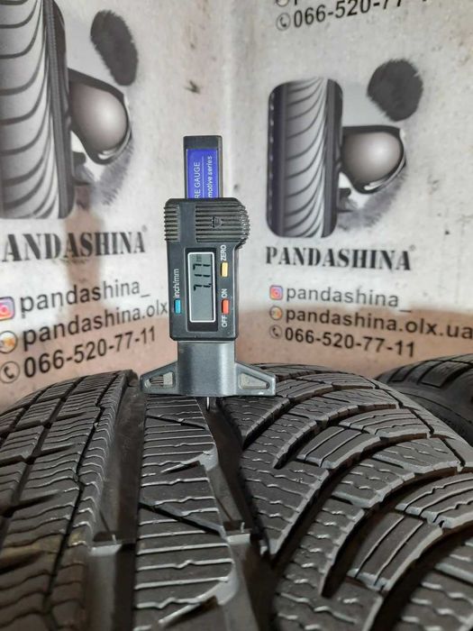 Шини 7мм 225/50 R18 MICHELIN PilotAlpin 4 б/у зима склад