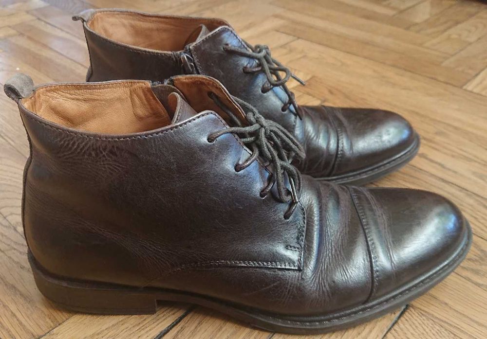 Buty botki sztyblety skóra naturalna GINO ROSSI rozmiar 40