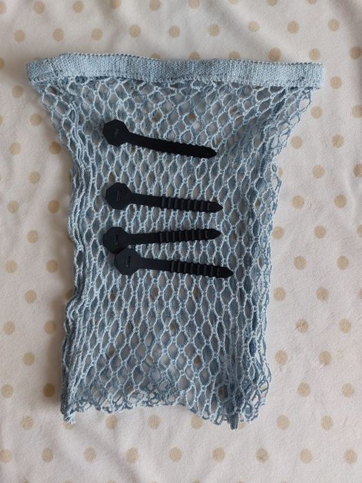 Nowa siatka do wózka z rzepami