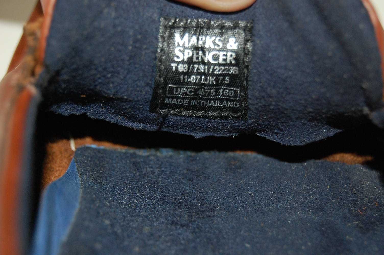 Мокасины топсайдеры MARKS & SPENCER р.40-41 original