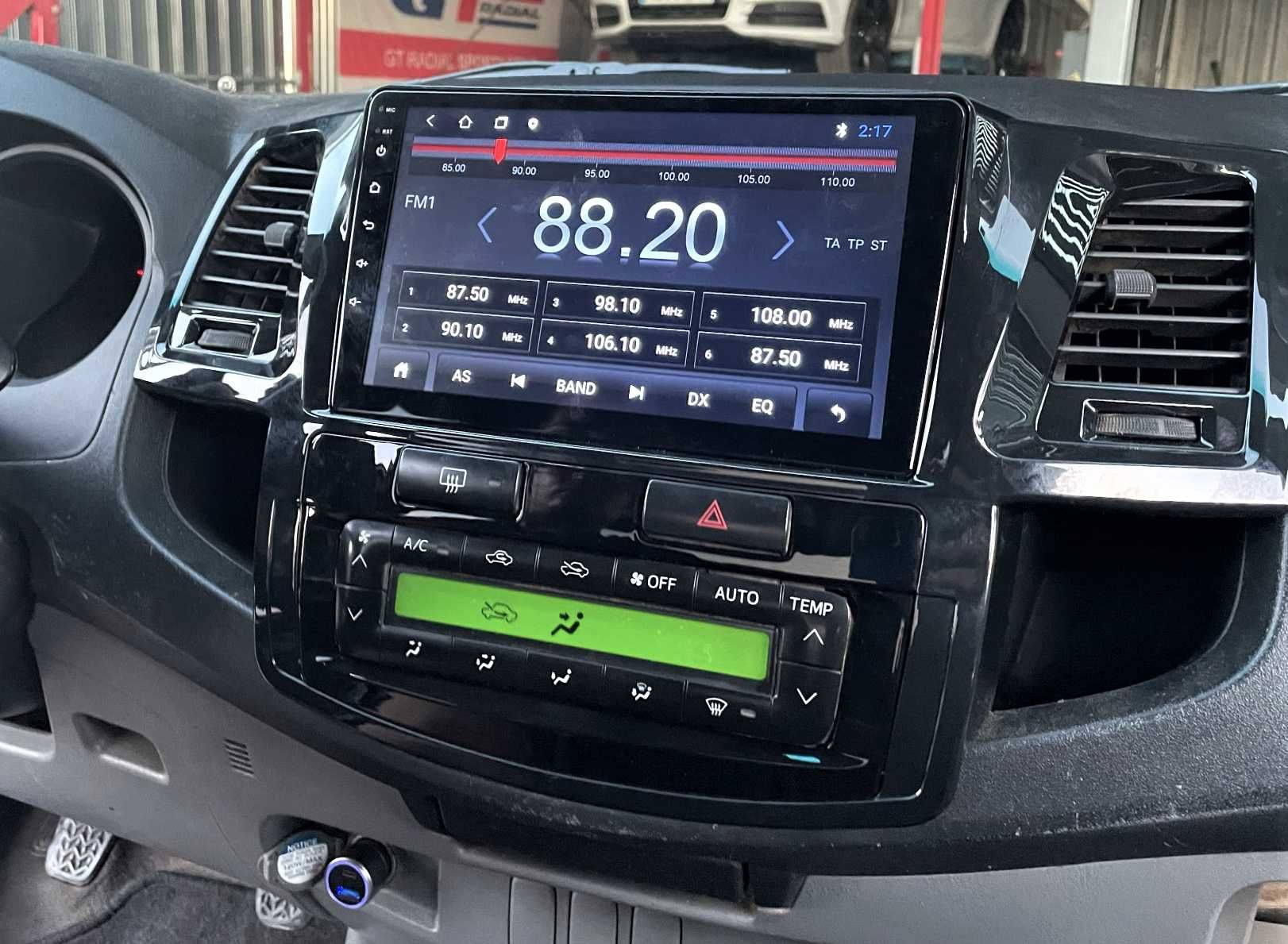 (NOVO) Rádio 2DIN • Toyota HILUX (2005 até 2015) • Android GPS 4+32GB