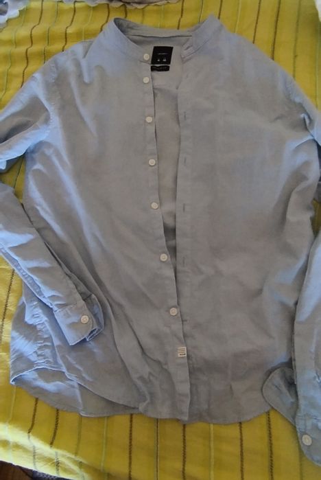 Camisas Kiabi Tam M linho/algodão