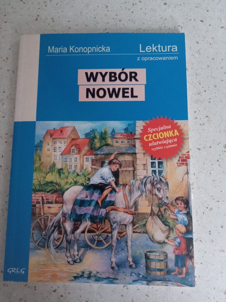 Książka Maria konopnicka wybór nowel