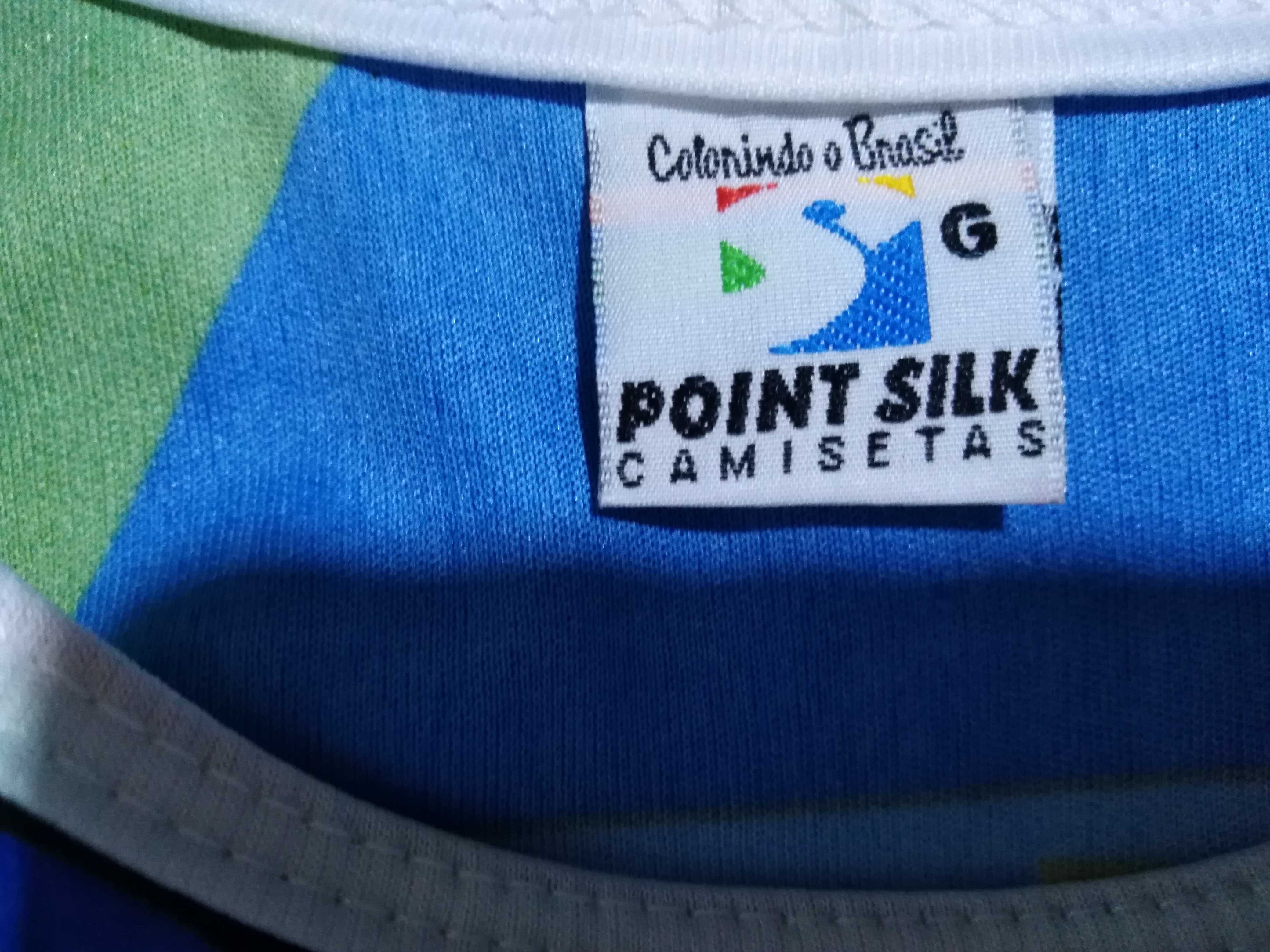 T-shirt sem mangas Point Silk