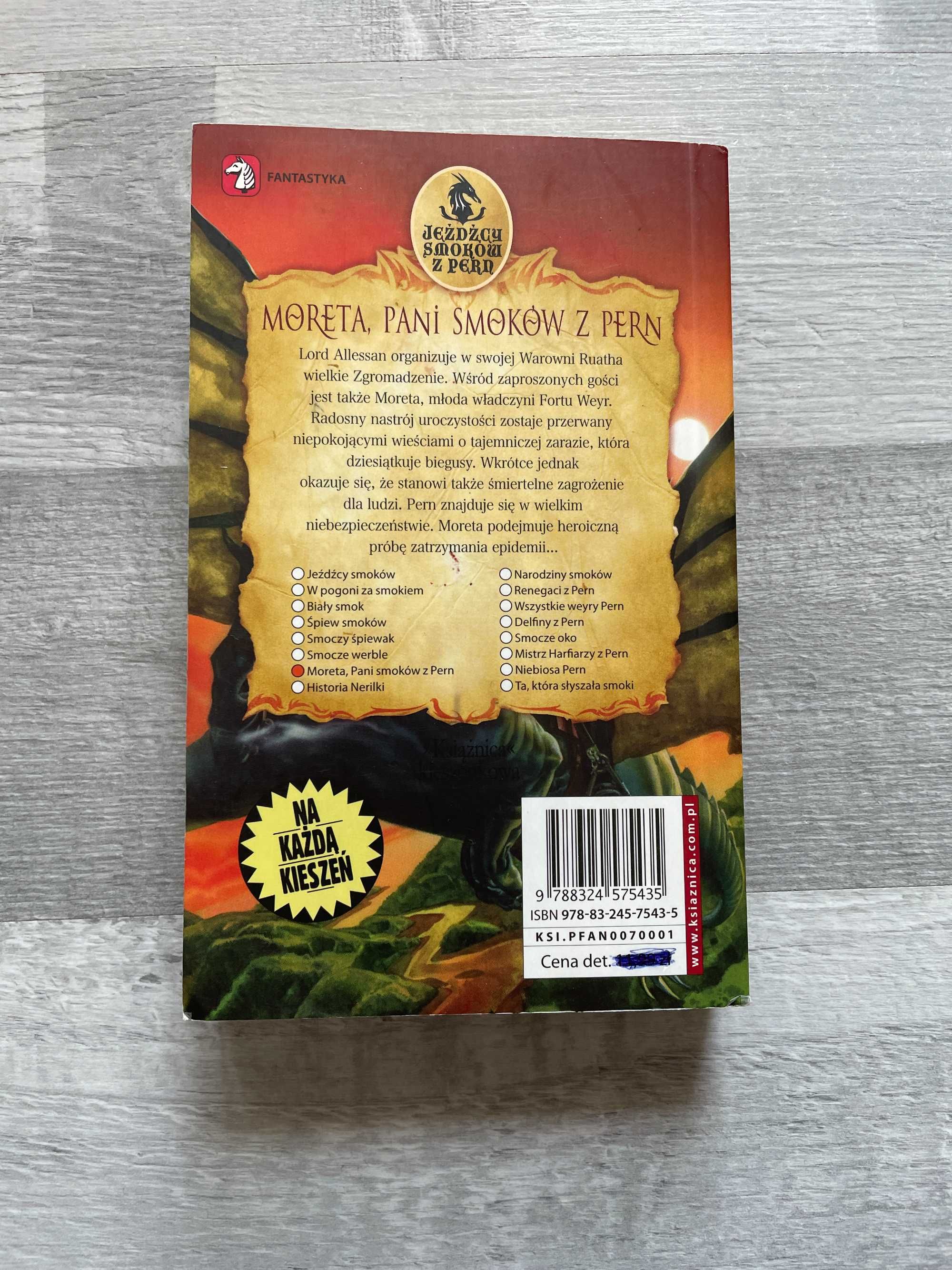 Moreta, Pani smoków z Pern, Anne McCaffrey