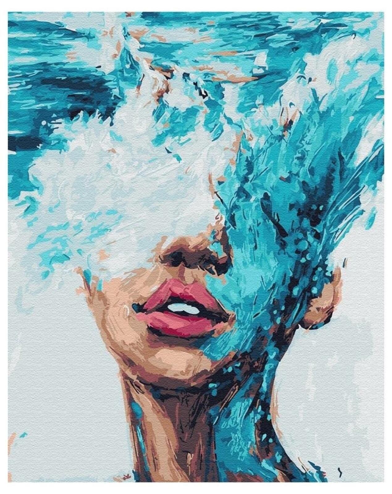 Malowanie po numerach - Mono Art Oceania 40x50 cm Twoje Hobby teczka,