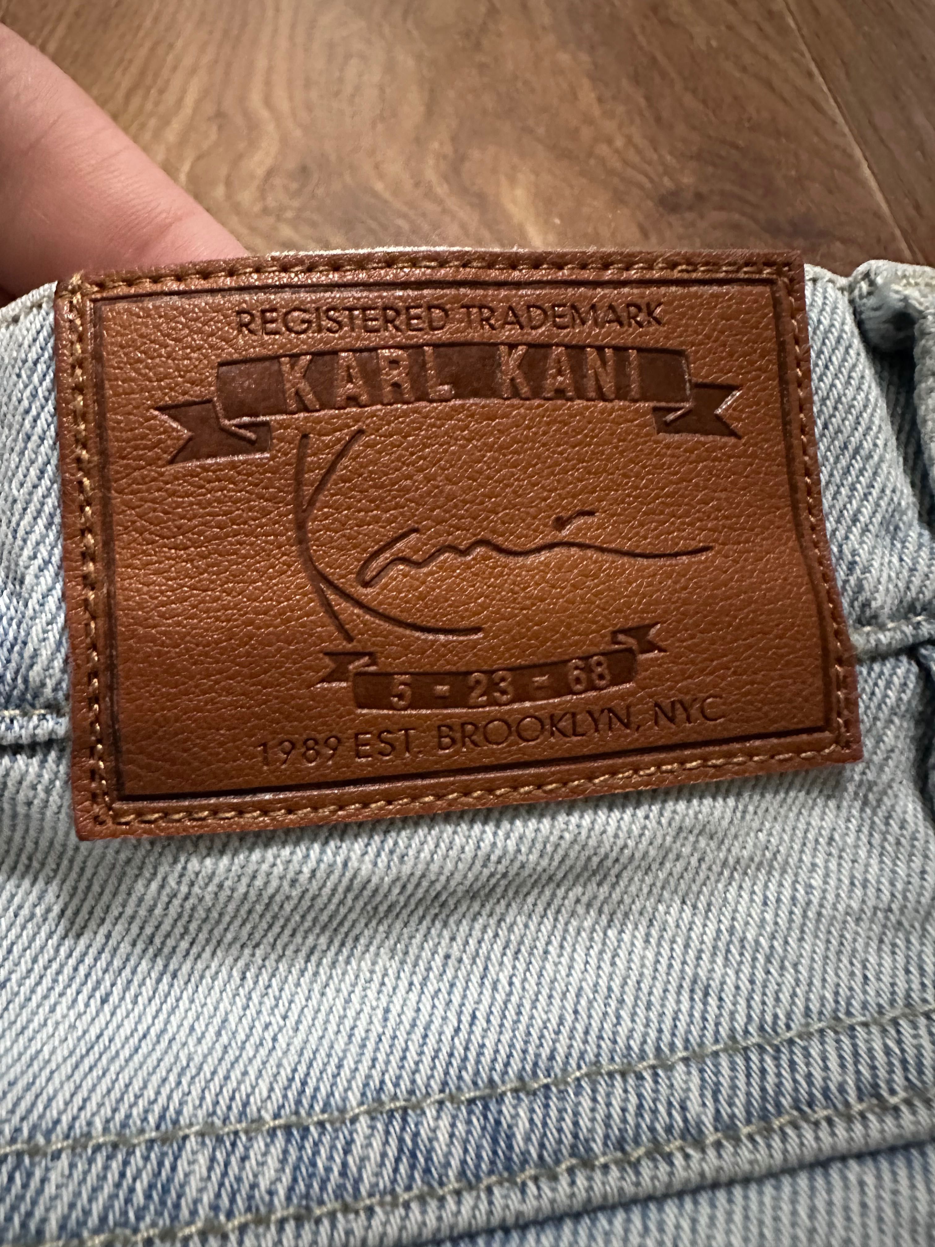 Джинсові baggy шорти Karl Kani • Світлі • Оригінал
