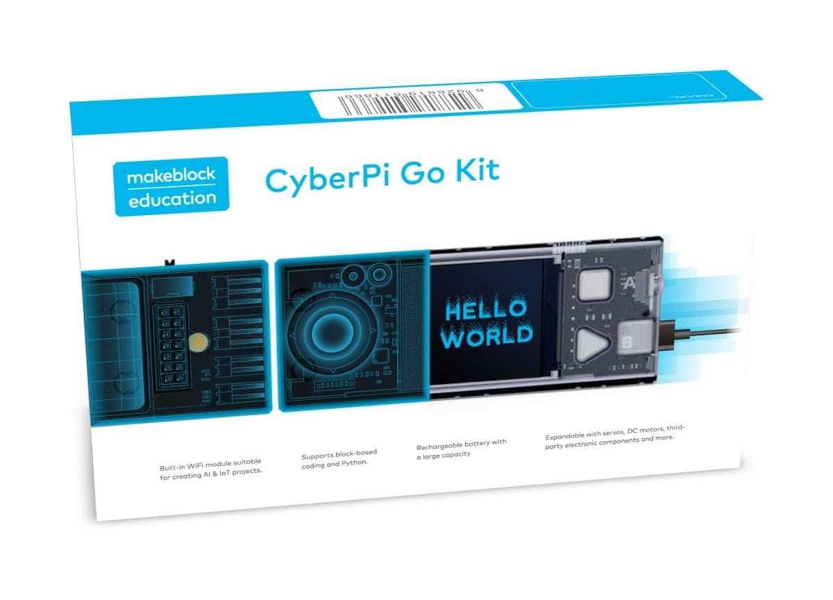 MakeBlock CyberPi Go Kit - zestaw mikrokontroler i nakładka