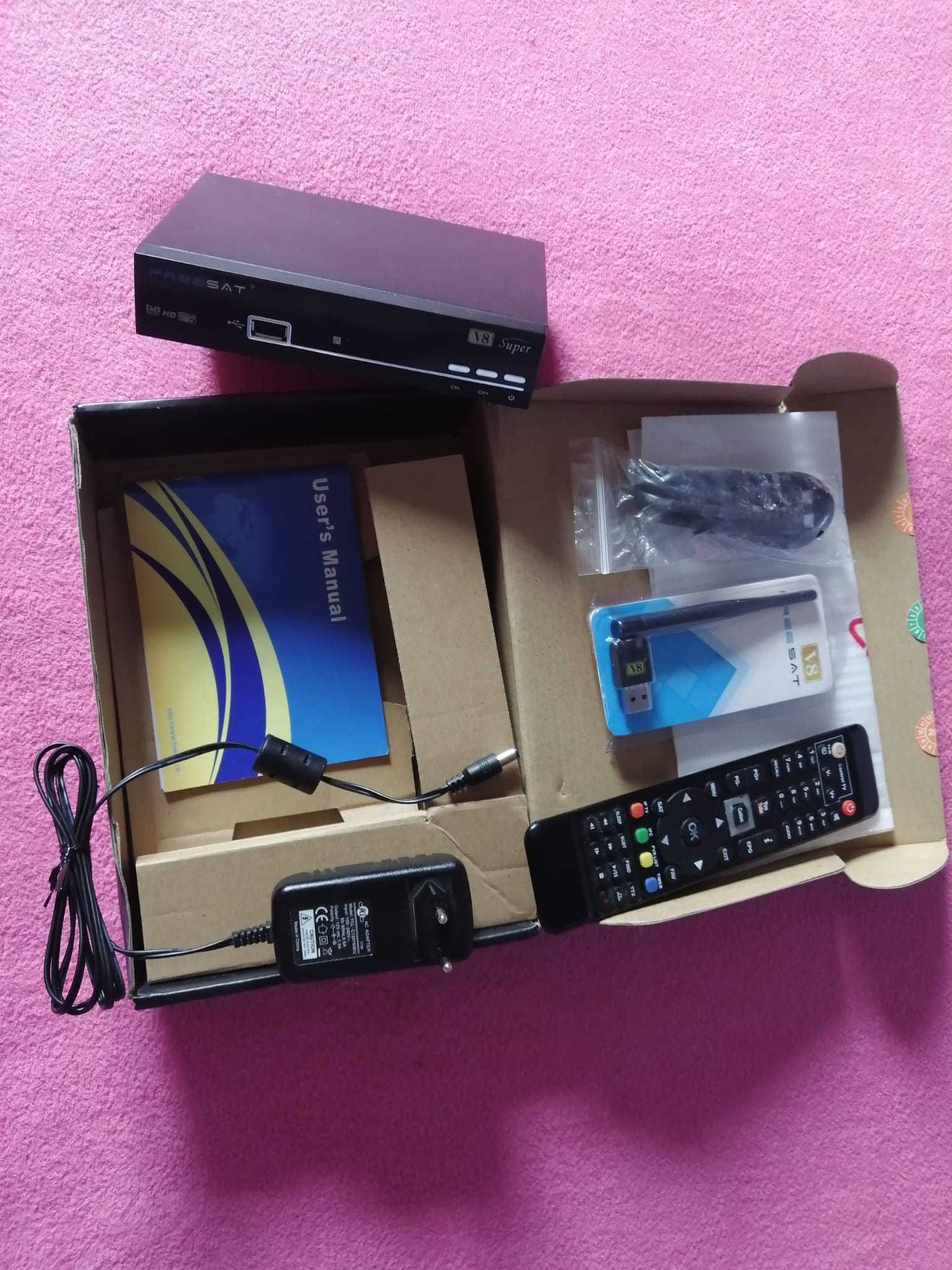 Dekoder V8 SUPER FreeSat/GT Media