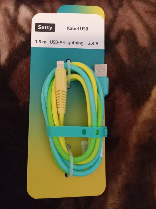 Kabel usb-a lightning 1.5m