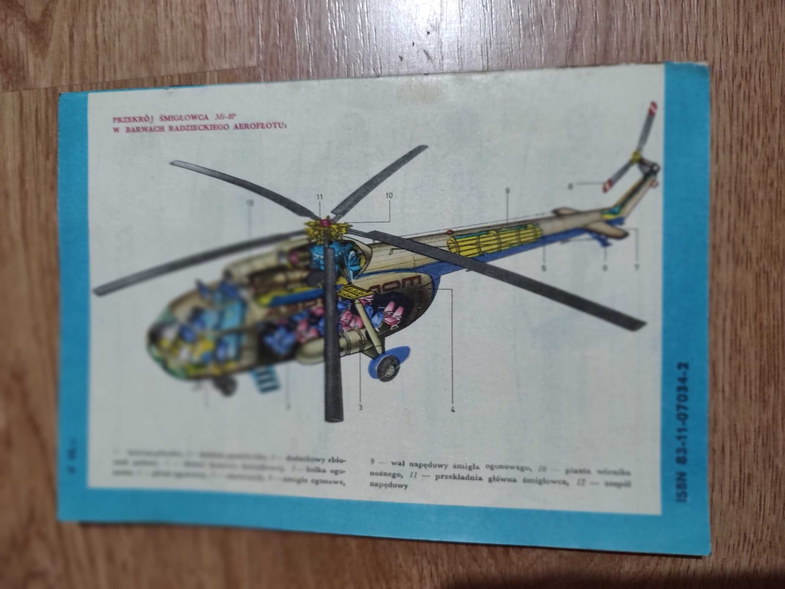 3 zeszyty TBiU Mi-8, AN-26, Lublin R-XIII