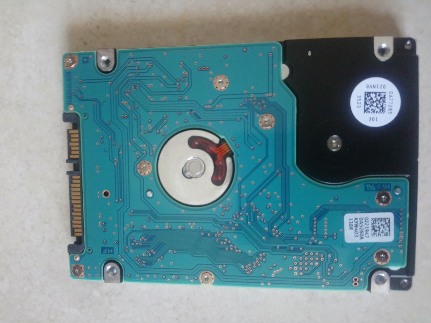 Vendo disco rígido 2,5'' SATA com 500 Gb