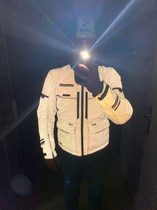 Kurtka motocyklowa Macna r. L 52 odblaskowa turystyczna