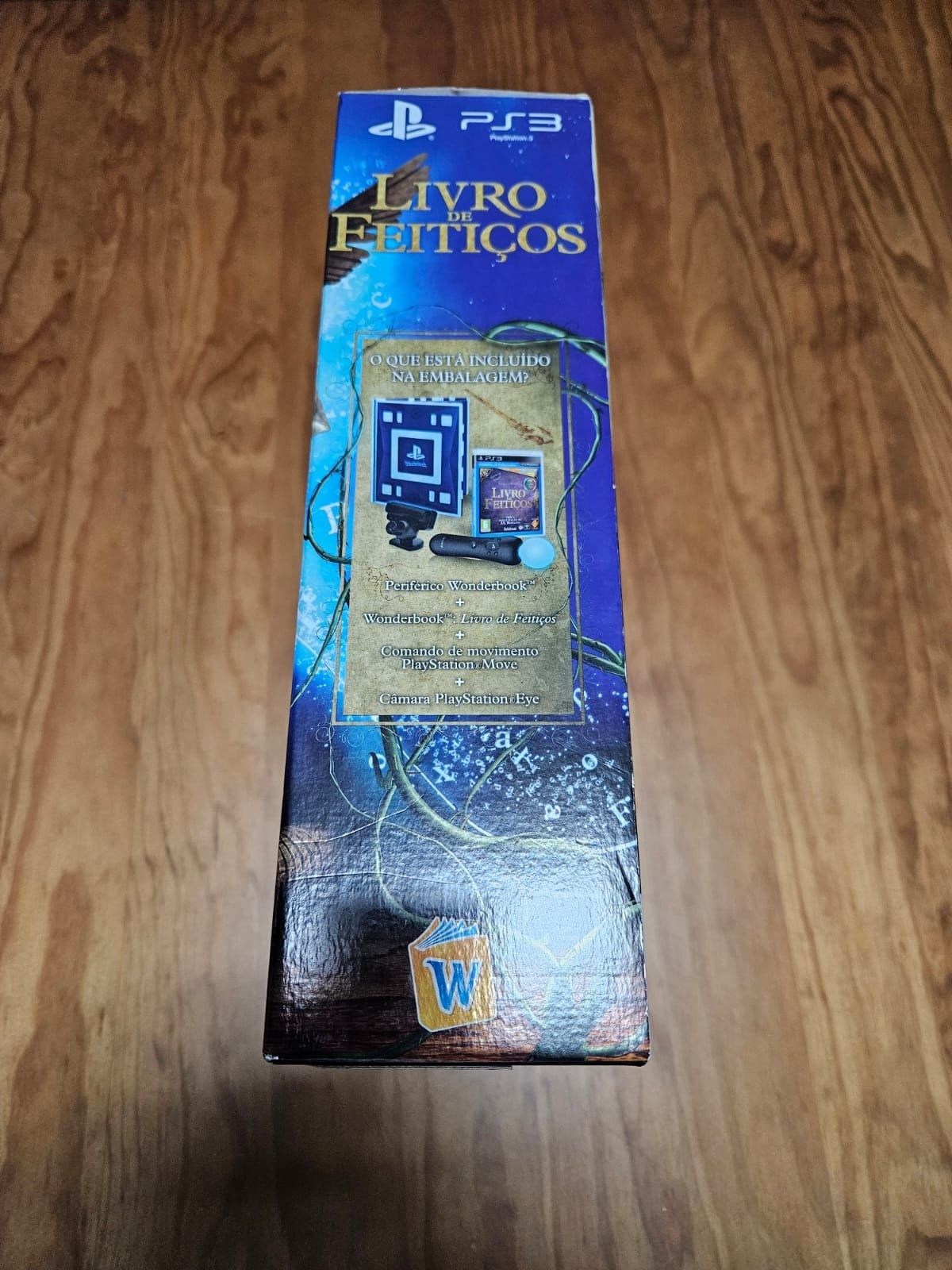 Harry Potter PS3 Livro Feitiços JOGO + LIVRO +COMANDO Excelente Estado