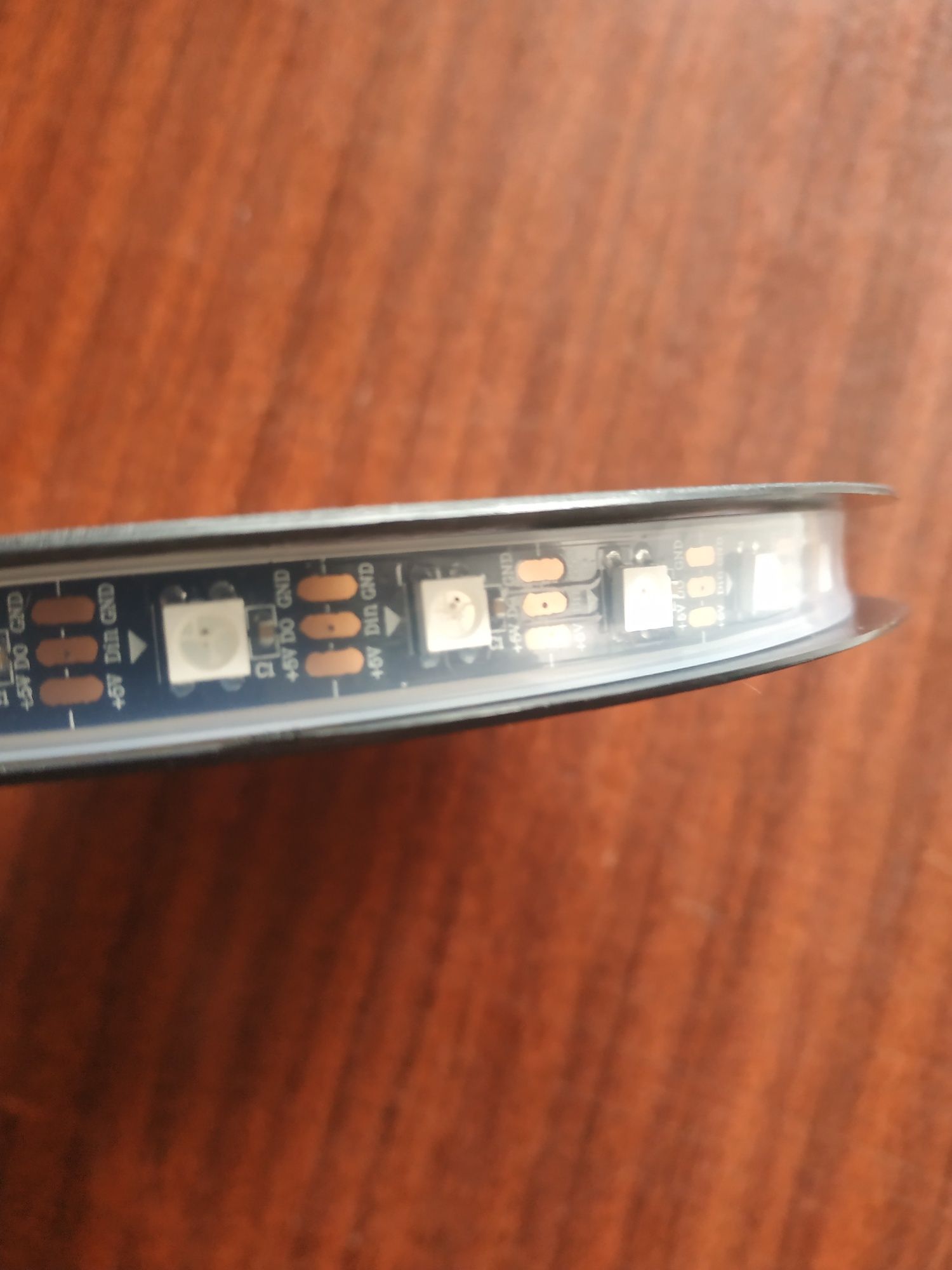 Управляемая светодиодная лента WS2812b RGB LED IP67
