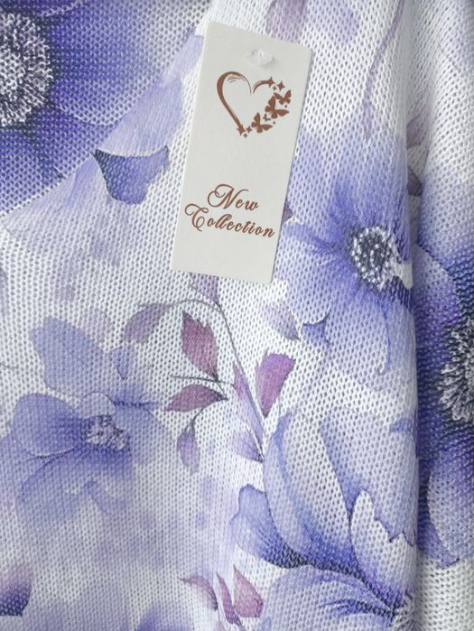 Nowy z metką włoski sweterek niciak plus size do 150 biust 46 48 50