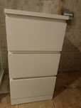 Szafka Ikea Malm biała połysk