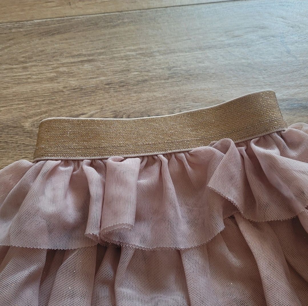 Złota spódniczka z tiulem Pepco SoCute w rozm. 74cm.