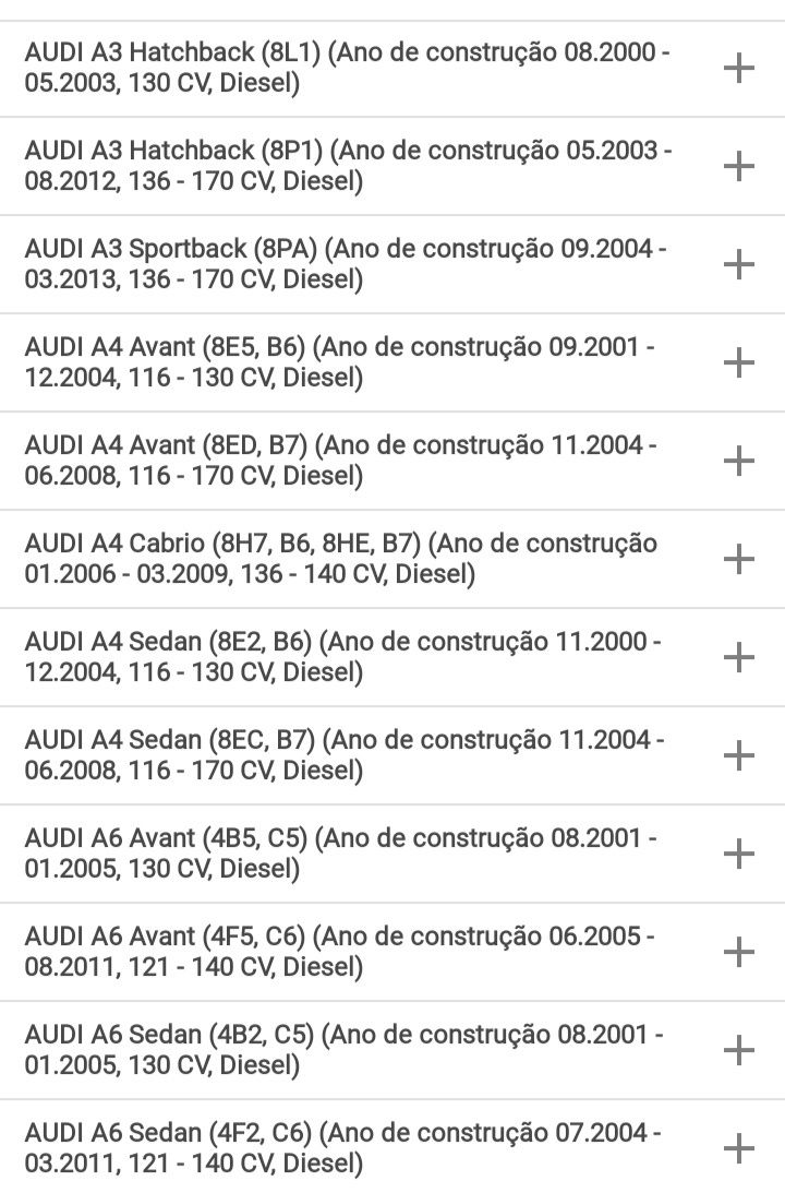 Sensor de massa de ar Bosch grupo vag