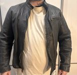 Кожанная куртка Ralph Lauren XL