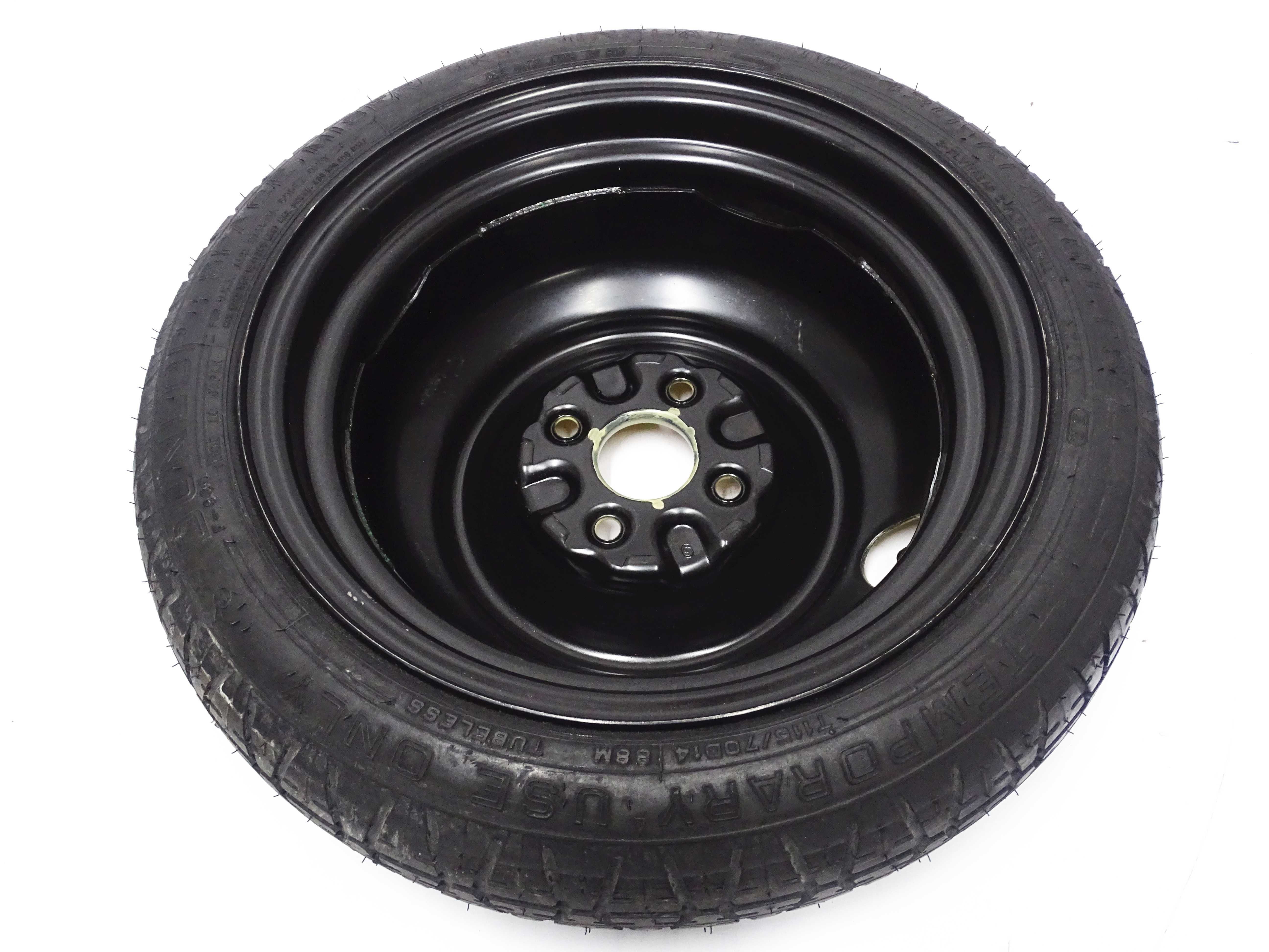 Koło dojazdowe VW 14x4T opona Dunlop 115/70D14 4x100