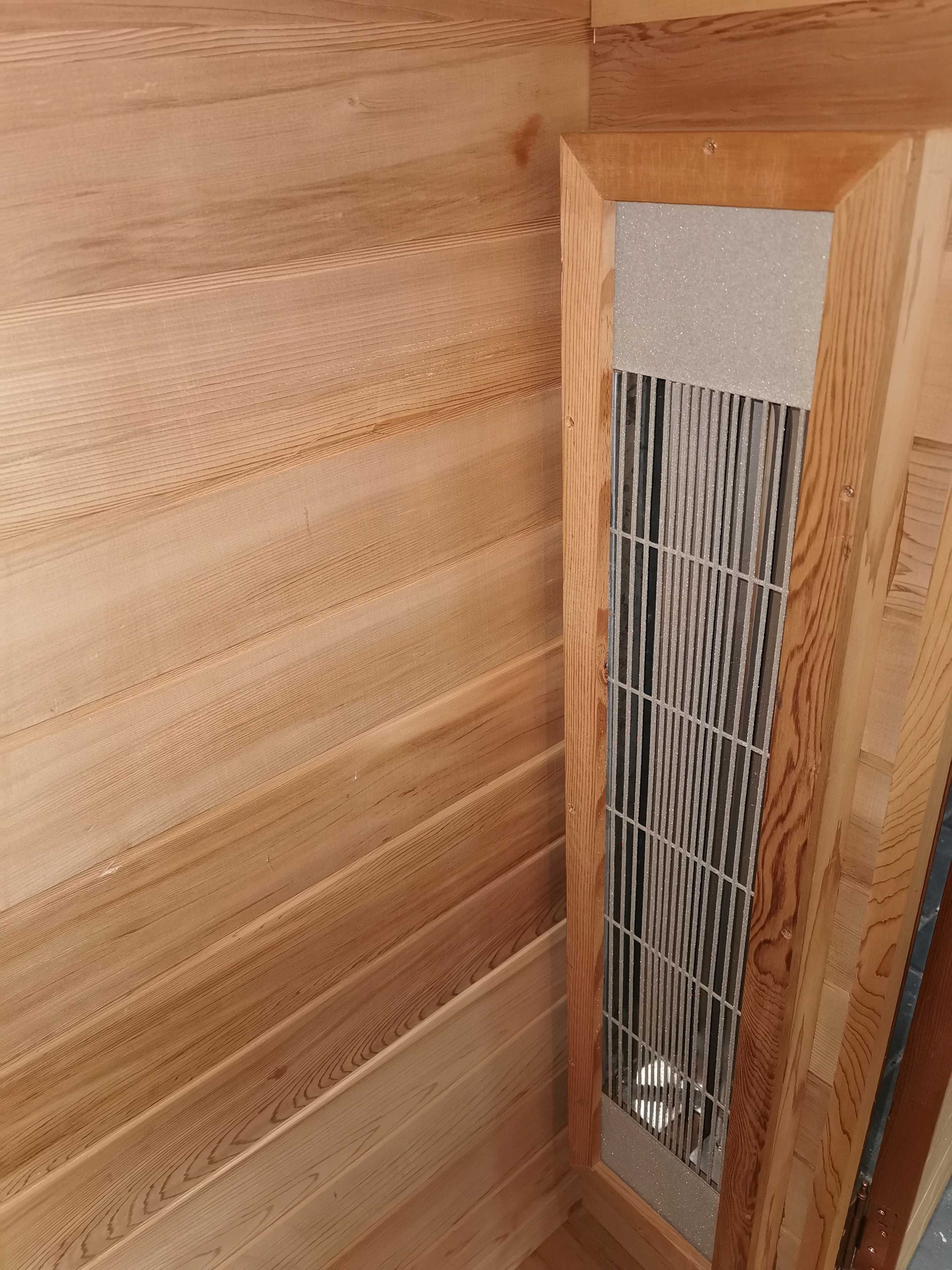 Sauna na podczerwień infared sucha mokra 120x100