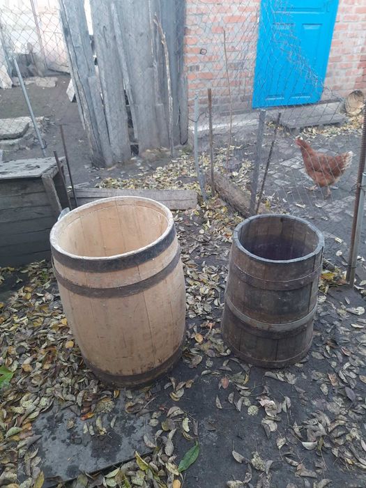 Продам  дерев'яні бочки