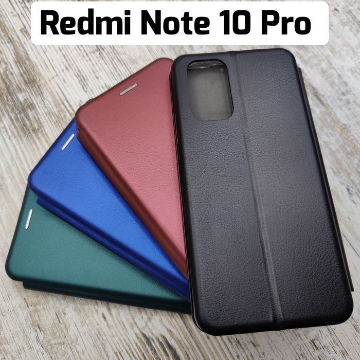 Чехол книжка Classic на Xiaomi Redmi Note 10 Pro На магните