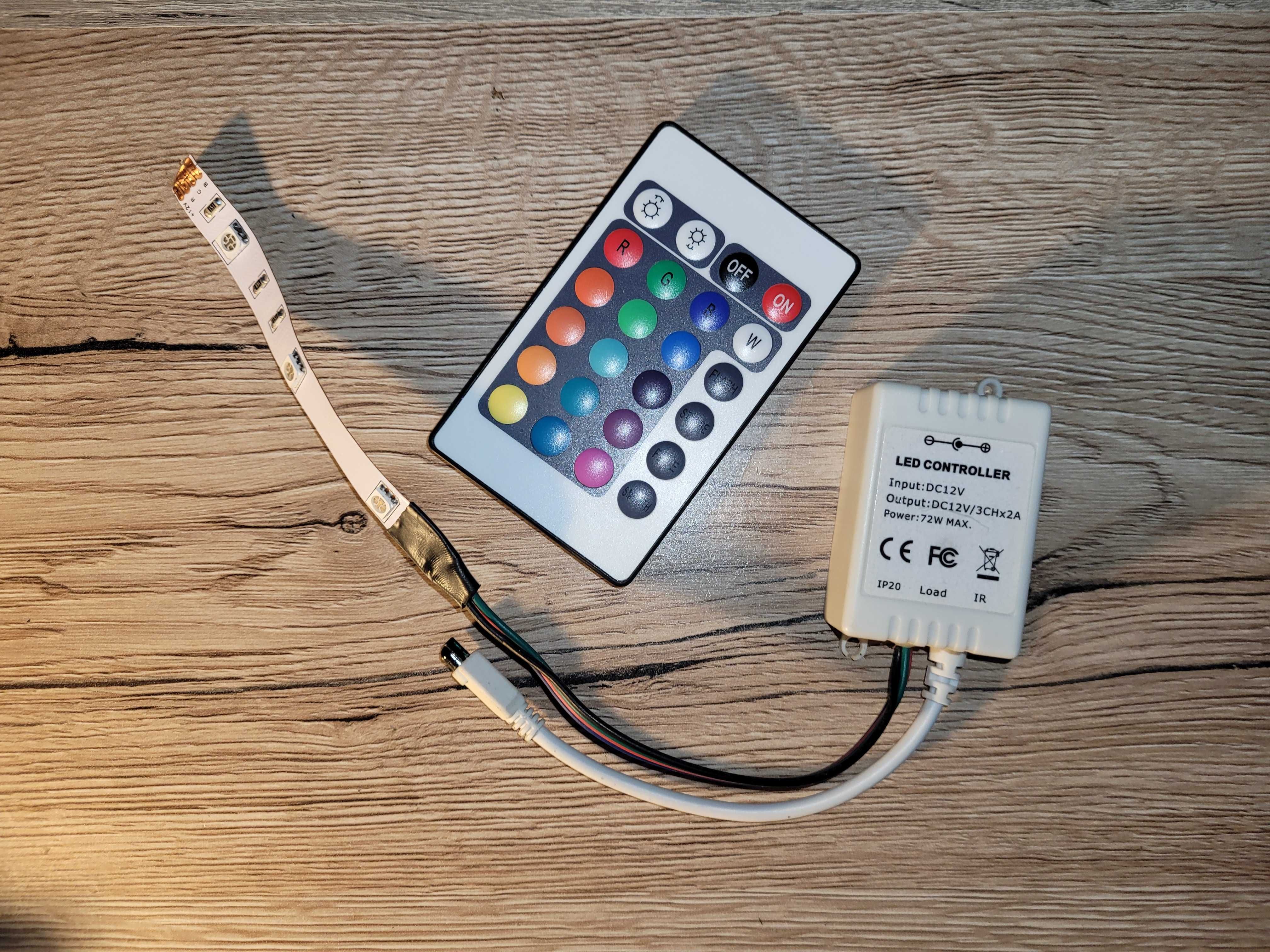 sterownik led kontroler led z pilotem