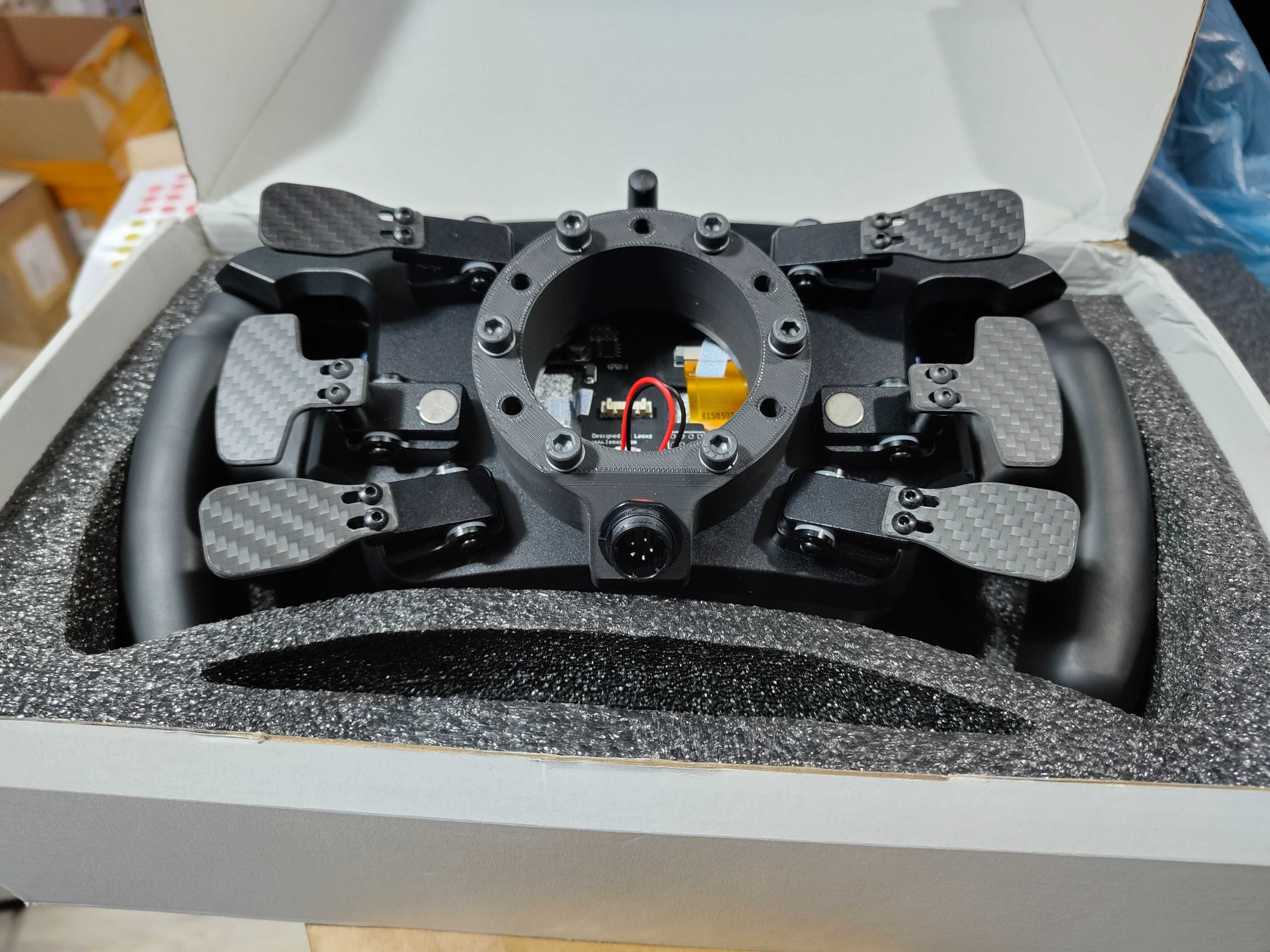 Kierownica Formula Leoxz XF-1 Sport do Simucube, Fanatec, Simagic MOZA