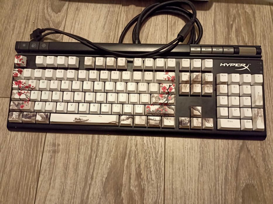Klawiatura hyperx alloy elite 2 +, keycapy plum blossom
