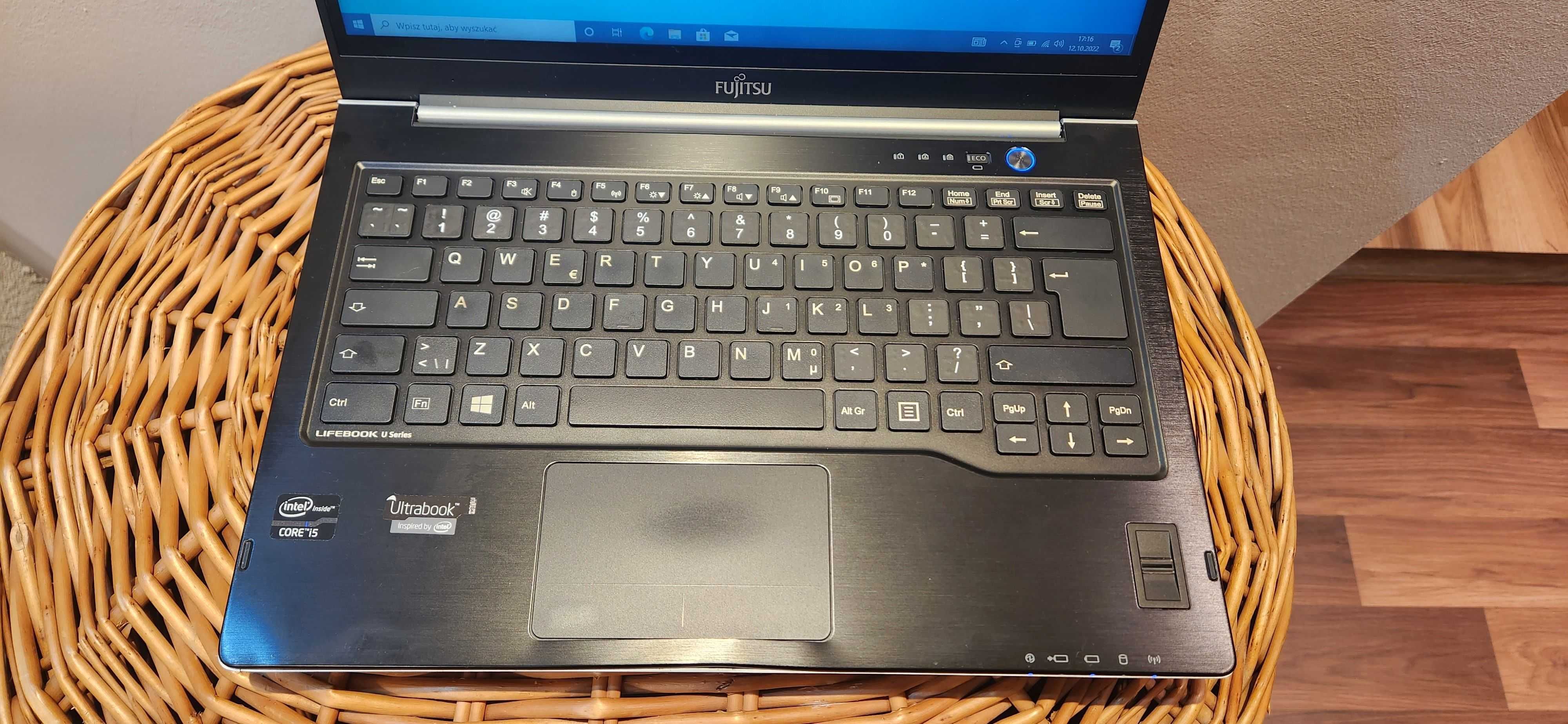 Fujitsu Lifebook U772 /14"/i5-3317u/4gb/240ssd/bateria 100%