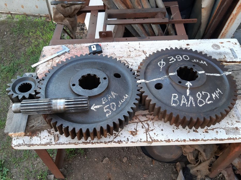 Шестерні вали для виготовлення саморобки